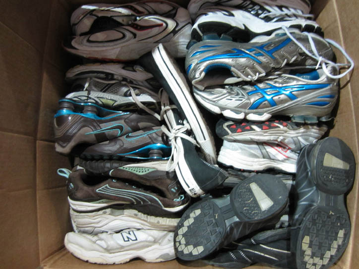 Pacas de sales zapatos usados